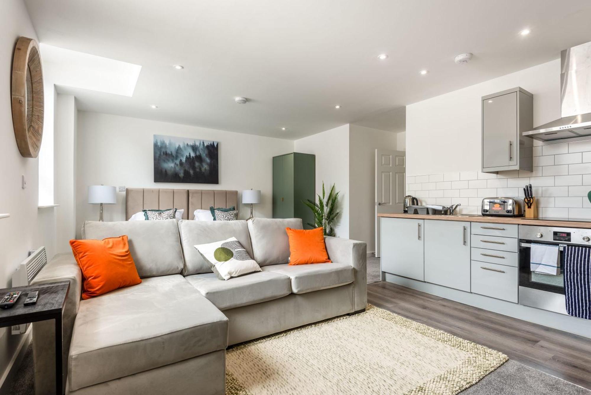 Contemporary 1 Bed Central Rotherham Studio Экстерьер фото
