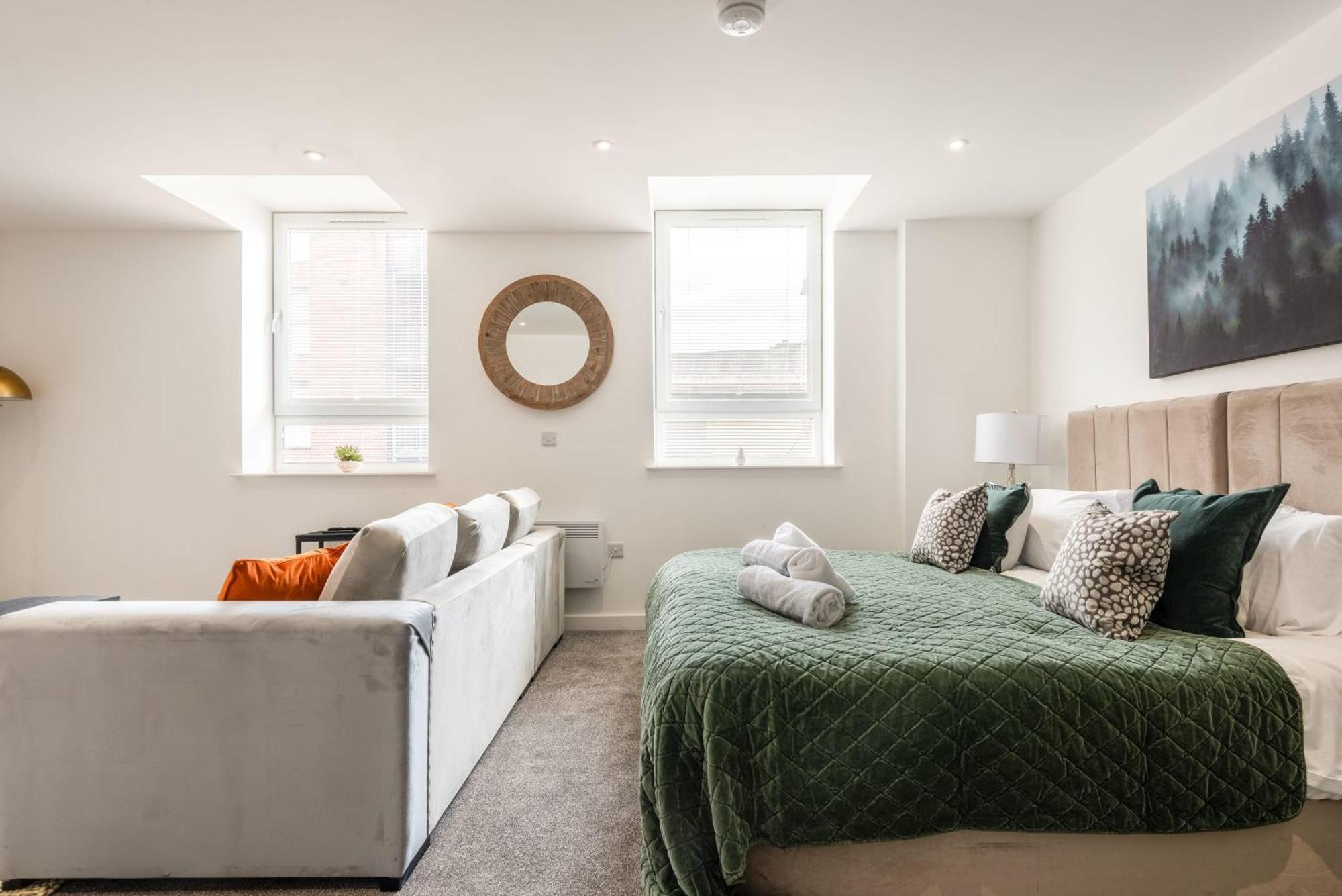 Contemporary 1 Bed Central Rotherham Studio Экстерьер фото